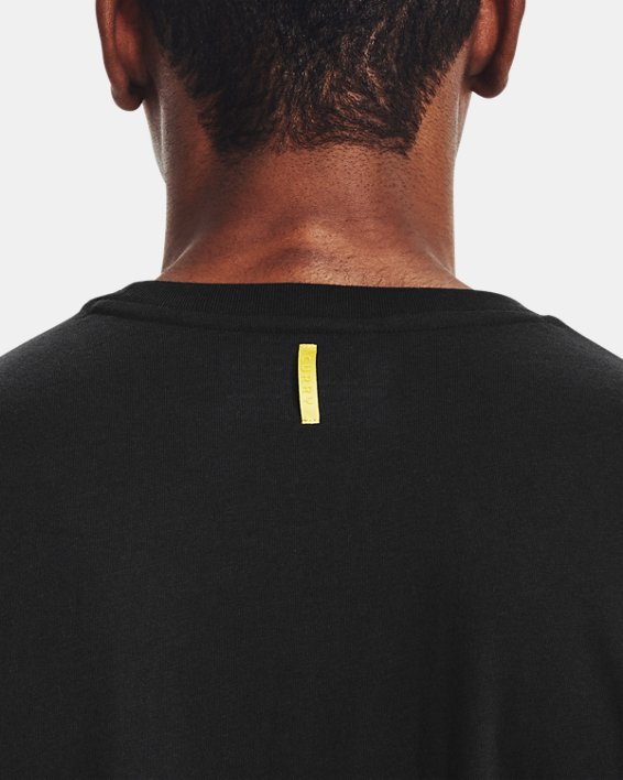 Men's Curry Wordmark T-Shirt, Black, pdpMainDesktop image number 3